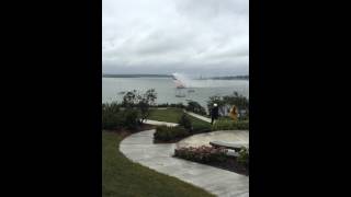 Fire Boat at 9/11 Ceremony