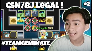 MAIN CSN/BJ DI TEAMGEMINATE !! 100% PASTI CUAN! | LEGAL CSN/BJ #2