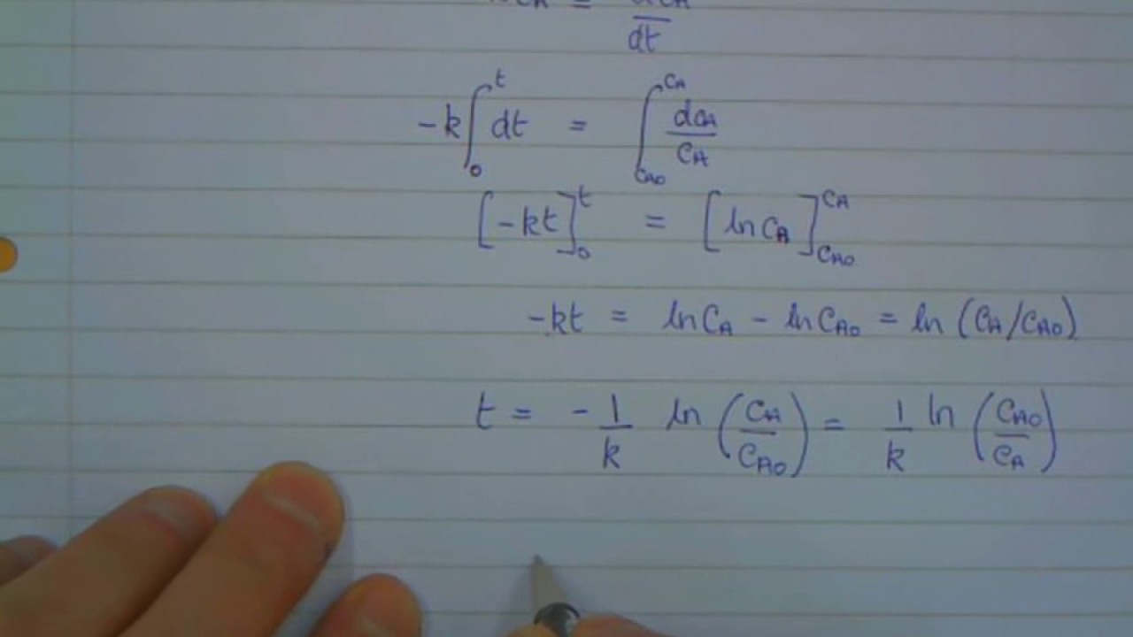 Cstr Design Equation Derivation Tessshebaylo
