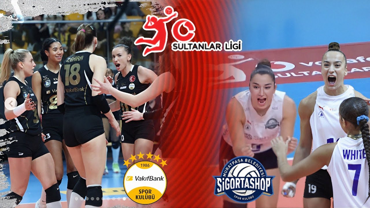 VakifBank Vs Muratpaşa BLD. Sig. Shop Volleyball Highlights Women's ...