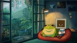 Gentle and peaceful rainy day 🌧 calm your anxiety, relaxing music - lofi hip hop mix