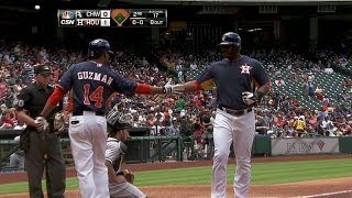 CWS@HOU: Carter hits a majestic solo shot out of park