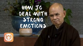 How to Deal with Strong Emotions | Thich Nhat Hanh (short teaching video)