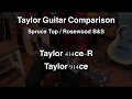 Taylor Guitar Comparison / Spruce TOP, Rosewood B&S / 414ce-R&914ce / 원미사운드