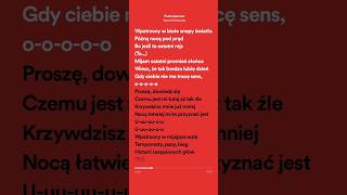 Dawid Podsiadło: Pastempomat | #Lyrics