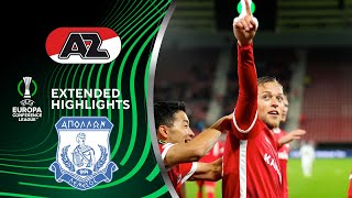 AZ vs  Apollon Limassol: Extended Highlights | UECL Group Stage MD 3 | CBS Sports Golazo