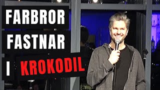 Farbror fastnar i krokodil | Fredrik Andersson standup