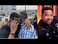 SO SAD! ACTOR BABA TEE IN TEARS AS BODY OF MURPHY AFOLABI IS BEING TAKEN TO IKORODU FOR BURIAL