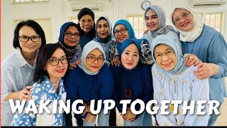 WAKING UP TOGETHER (Nani Bram \u0026 Siti Muzdalifah, INA) Demo by ULD DKI 60