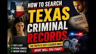 How to search Texas criminal records