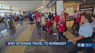 80 Years Later: WWII veterans travel to Normandy