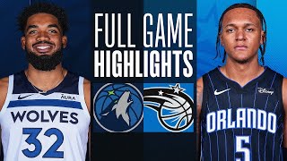 Minnesota Timberwolves vs. Orlando Magic Full Game Highlights | Jan 9, 2024 NBA Season
