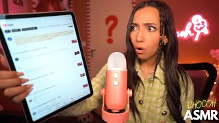 JE LIS VOS COMMENTAIRES EN ASMR !