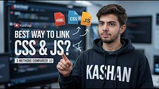 Connect HTML with CSS & JavaScript Like a Pro | Inline, Internal & External | Web Development Basics