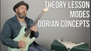 Lead Guitar Theory - Dorian Mode and Pentatonic Scale