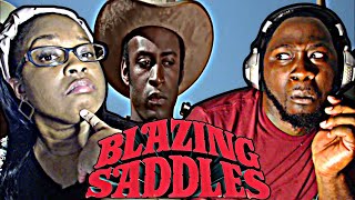 BLAZING SADDLES (1974) Movie Reaction *FIRST TIME WATCHING* | WE DIDN'T EXPECT THIS!!