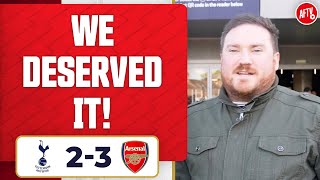 We Deserved It (Dan Potts) | Tottenham 2-3 Arsenal
