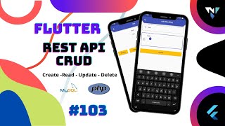 @Google #Flutter #103: MySQL + DataTable, SQL CRUD Operations with REST API