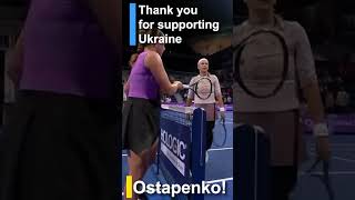 Ostapenko to Azarenka   I will never shake hands with someone like you #tennis #azarenka #latvia