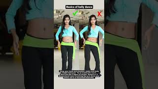 Online belly dance | Right and wrong | Basic belly move - Ommi
