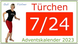 Türchen 7 🎄 15 min. Adventskalender 2023 | Fatburner ohne Geräte, im Stehen