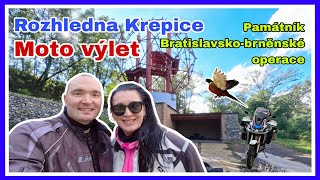 Moto Výlet na Rozhlednu Křepice a Památník Bratislavsko-brněnské Operace