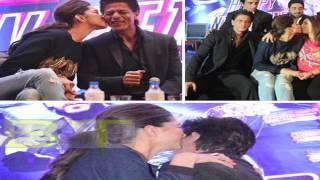 Happy New Year - Deepika Padukone Kissing Shahrukh Khan In Public - CHECKOUT