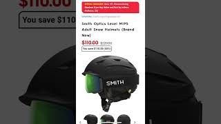 Motorhelmets Store Sale Smith Optics Level MIPS Adult Snow Helmets #sports #winter #shorts #youtube