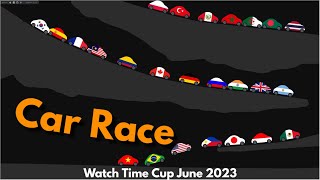 Car Race - Watch Time Cup June 2023 in Algodoo