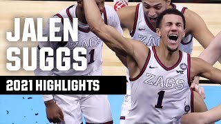 Jalen Suggs 2021 NCAA tournament highlights