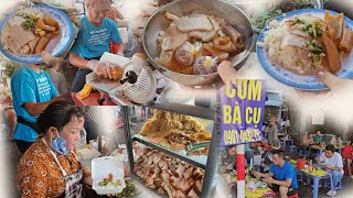 Độc lạ quá cơm thịt trắng như thịt luộc chan nước mắm mặn nhưng nổi tiếng khách đông nghẹt mỗi sáng