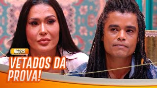 RESTA UM! 😱 DIOGO É VETADO DA PROVA DO LÍDER E DÁ O TROCO EM GRACYANNE! 🔥 | BBB 25