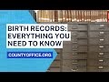 Birth Records: Everything You Need to Know - CountyOffice.org