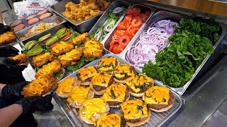 The ULTIMATE Homemade Burger Juicy Cheesy - Korea Street Food