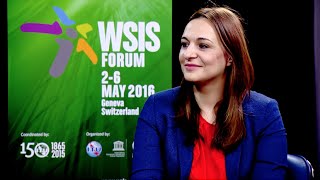 WSIS FORUM 2016 INTERVIEW: Marta Arsovska Tomovska, Minister Inf. Soc. \u0026 Admin. , Macedonia