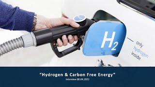Hydrogen and Carbon Free Energy With Mr Martin O'Neill