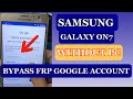 samsung galaxy on7 g600fy google account frp bypass for free