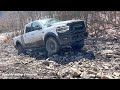 power wagon vs gladiator 4x4 off roading 2022 comparison pickup truck challenge