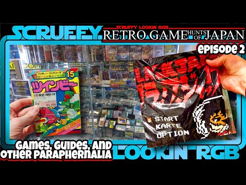 Retro Game Hunts of Japan Episode 2 Game Guides and Other Memorabilia