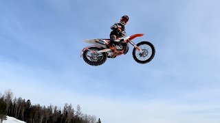 Ski Big Air on motocross! Sam Guerin Maximise