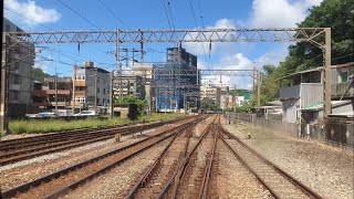 臺鐵深澳線車窗景 瑞芳 - 海科館 Taiwan railway Shenao line window view Ruifang - Haikeguan 台鉄深澳線車窓動画