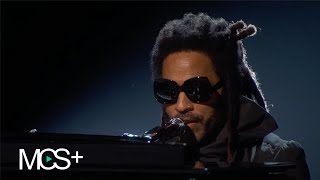At the Oscars, Lenny Kravitz performs In Memoriam 2023