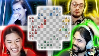 I'm Already Live! | 4 Player Chess with @BotezLive  @GothamChess and @akaNemsko