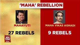 Maharashtra Throne Battle: Rebel Candidates Challenge Mahayuti \u0026 Maha Vikas Aghadi | India Today