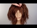 Triangular Layered Hair Cut Tutorial | How To Cut Long Layers