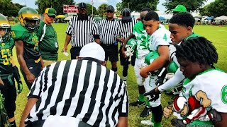 Youth Football-highlights- AYFL- 12u Plantation Wildcats vs Delray Rocks