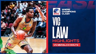 Game Highlights: Ryukyu Golden Kings Vic Law 27 points vs. Meralco Bolts | Dec 13, 2023