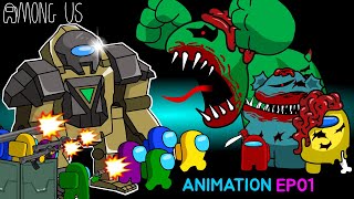 어몽어스 VS 좀비 애니메이션 1화 AMONG US ANIMATION EP1