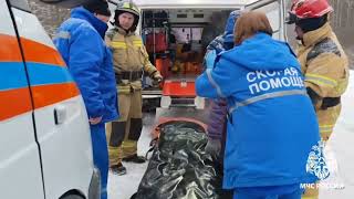 24.01.2025 Массовое ДТП на трассе Ижевск-Ува. 7 человек пострадали. Удмуртия.