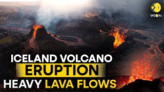 Iceland volcano eruption: Lava flows from volcano after Iceland eruption I WION Originals